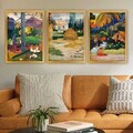 Set 3 tablouri decorative, 3AC_UN3897173_3545, Polistiren, Multicolor