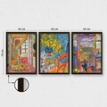 Tablou decorativ (3 Pieces), 3SC_UN1535378_5575, Polistiren (Grosime: 2 cm, Multicolor