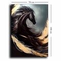 Tablou decorativ, 70100GSC-008, Lemn, Multicolor