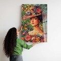 Tablou decorativ, Hhlzvh019, 30 x 40 cm, Multicolor