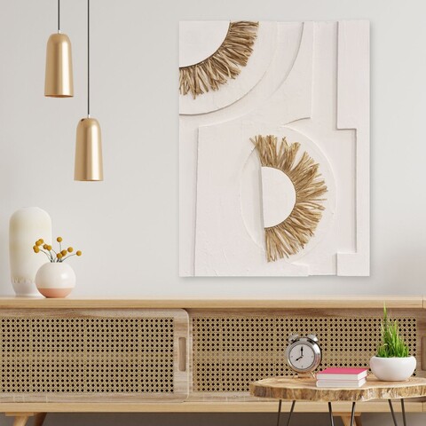 Tablou decorativ, RF8980, Lemn (Grosime: 3 cm, Multicolor