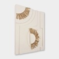 Tablou decorativ, RF8980, Lemn (Grosime: 3 cm, Multicolor