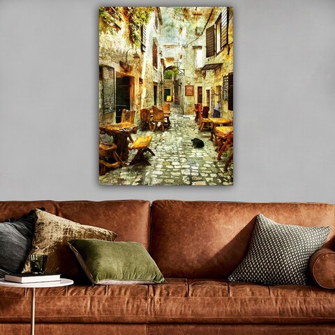 Tablou decorativ, 23364400_70100, Lemn (Grosime: 3 cm, Multicolor