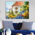 Tablou decorativ, 410266006_70100, Lemn (Grosime: 3 cm, Multicolor