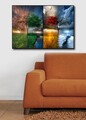 Tablou decorativ, 5070C-46, Dimensiune: 45 x 70 cm, Multicolor