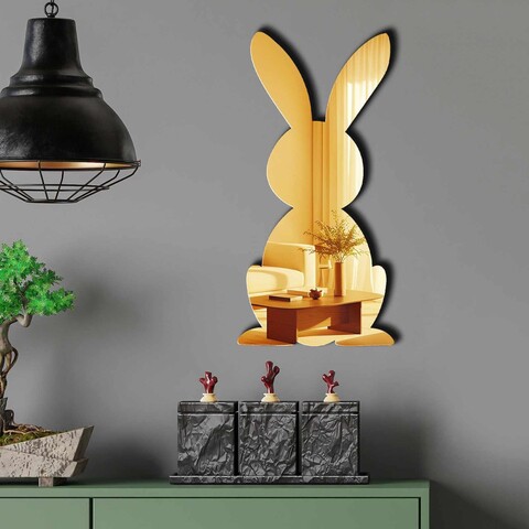 Oglinda decorativa, EAS005GOLD, Partea de jos: 100% EVA (Grosime: 10 mm, Auriu