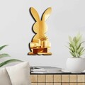Oglinda decorativa, EAS005GOLD, Partea de jos: 100% EVA (Grosime: 10 mm, Auriu