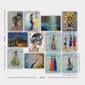 Set 12 tablouri decorative, 12MDF21YS, 20 x 15 cm, 12 piese, Multicolor