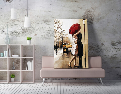 Tablou decorativ, WY79(70 x 100), Lemn (Grosime: 2 x 3 cm, Multicolor