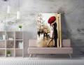 Tablou decorativ, WY79(70 x 100), Lemn (Grosime: 2 x 3 cm, Multicolor