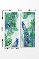 Pictură decorativă MDF (2 bucăți), MDF0092, Dimensiune: 20 x 50 cm (2 bucăți), Multicolor