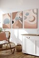 Tablou decorativ (3 Pieces), 3Cnvs1, 50 x 70 cm (3 bucăți), Multicolor