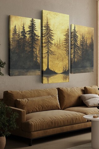 Tablou decorativ (3 Pieces), Ersycnvs3Asm7, Dimensiunea 1: 40 x 60 cm (2 bucăți), Multicolor
