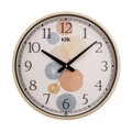 Ceas de perete decorativ, Summer, Dimensiune: 38 x 38 cm, Bej