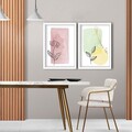 Tablou decorativ (2 Pieces), 2p3752softct-012, Înrămat: 100% LEMN (Grosime: 22 mm, Multicolor