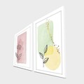 Tablou decorativ (2 Pieces), 2p3752softct-012, Înrămat: 100% LEMN (Grosime: 22 mm, Multicolor
