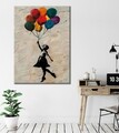 Tablou decorativ, WY423 (50 x 70), Canvas imprimat, Multicolor