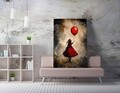 Tablou decorativ, WY434 (70 x 100), Canvas imprimat, Multicolor