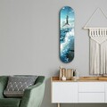 Tablou decorativ, Sea Gull and Ocean, Dimensiune: 20 x 80 cm, Multicolor