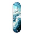 Tablou decorativ, Sea Gull and Ocean, Dimensiune: 20 x 80 cm, Multicolor