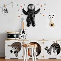 Decoratiune de perete, Cosmonaut 4, Lățime: 35 cm Înălțime: 47 cm Adâncime: 10 cm, Multicolor