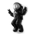 Decoratiune de perete, Cosmonaut 4, Lățime: 35 cm Înălțime: 47 cm Adâncime: 10 cm, Multicolor