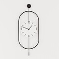 Ceas de perete, Mclock-00114, Lățime: 35 cm Înălțime: 85 cm Adâncime: 7 cm, Negru