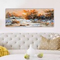Tablou decorativ, YTY72000070_3080, 30 x 80 cm, Multicolor