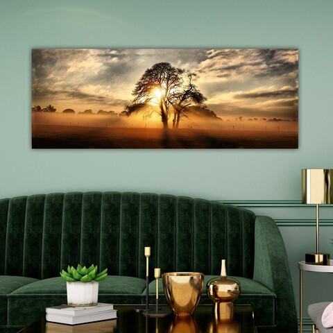 Tablou decorativ, YTYDRSHR8839_3080, 30 x 80 cm, Multicolor