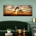 Tablou decorativ, YTYDRSHR8839_3080, 30 x 80 cm, Multicolor