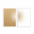Tablou decorativ (2 Pieces), 2PBCT-01, Cadru: 100% PVC (Grosime: 22 mm, Multicolor