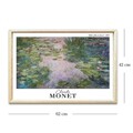 Tablou decorativ, 4262AHSMONET-011, Fundal: 100% MDF (Grosime: 2,7 mm, Multicolor