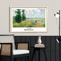 Tablou decorativ, 4262AHSMONET-021, Fundal: 100% MDF (Grosime: 2,7 mm, Multicolor