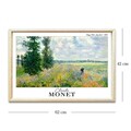 Tablou decorativ, 4262AHSMONET-021, Fundal: 100% MDF (Grosime: 2,7 mm, Multicolor