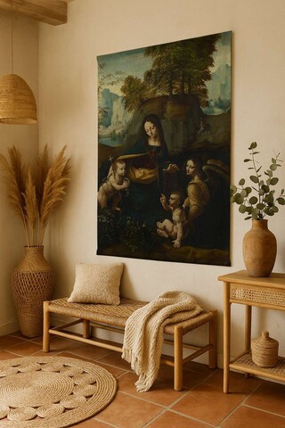 Tablou decorativ, Polybaby 42, Lățime: 70 cm Înălțime: 120 cm, Multicolor
