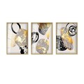 Tablou decorativ, Huhu382, Aluminiu, Multicolor