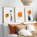 Tablou decorativ (3 Pieces), Huhu228, Lemn masiv (Grosime: 2 cm, Multicolor