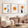 Tablou decorativ (3 Pieces), Huhu228, Lemn masiv (Grosime: 2 cm, Multicolor