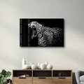 Tablou decorativ, OGLS-7057, Dimensiuni: 46 x 72 cm, Multicolor