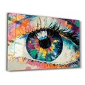 Tablou decorativ, CAM-5047, Dimensiuni: 70 x 110 cm, Multicolor