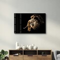 Tablou decorativ, OGLS-4029, Dimensiuni: 70 x 110 cm, Multicolor