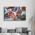 Tablou decorativ, SPR-1336, Dimensiuni: 70 x 110 cm, Multicolor