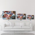Tablou decorativ, SPR-1336, Dimensiuni: 70 x 110 cm, Multicolor