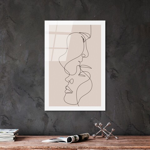 Tablou decorativ, UV-1038, 30 x 45 cm, Multicolor