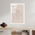 Tablou decorativ, UV-1041, 30 x 45 cm, Multicolor