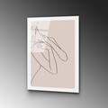 Tablou decorativ, UV-1041, 30 x 45 cm, Multicolor
