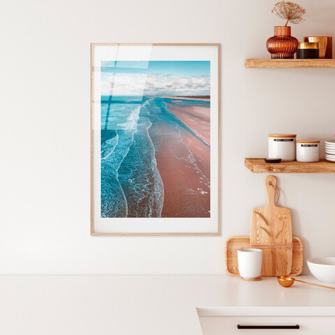 Tablou decorativ, UV-1057, 30 x 45 cm, Multicolor