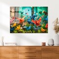 Tablou decorativ, UV-1193, 70 x 100 cm, Multicolor