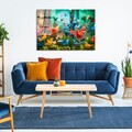 Tablou decorativ, UV-1193, 70 x 100 cm, Multicolor