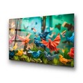 Tablou decorativ, UV-1193, 70 x 100 cm, Multicolor